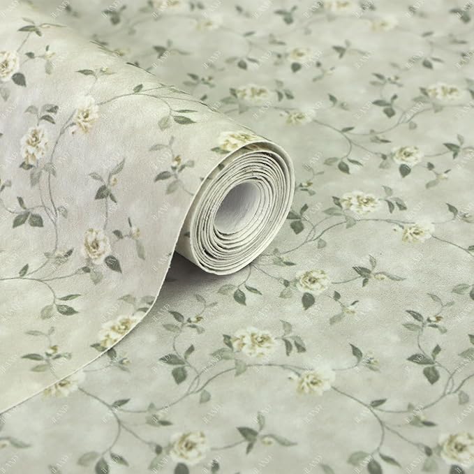 iLAND Dollhouse Wallpaper, Nice 1/12 Scale Accessories & 1/6 Scale Accessories for DIY Dollhouse Décor, 39 * 15.7 inch Beautiful Doll House Wall Paper w/Harmonious Proportions & Realistic Touch