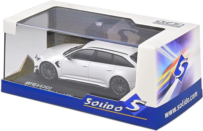 SOLIDO 1:43 ABT RS6 R IBISWHITE 2021
