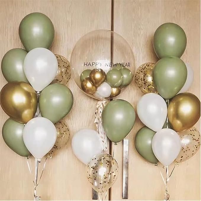 5 inch Pearl White Balloons, 100 pcs Mini White Party Balloons small Latex Balloons for Birthday Wedding Baby Shower Decorations (Pearl White)