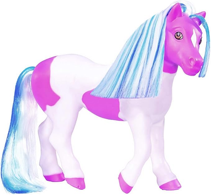 Breyer Color Changing Bath Toy | Ella the Horse | Purple / White with Surprise Pink Color | 7" x 7.5" |Ages 2+ | Model #7107