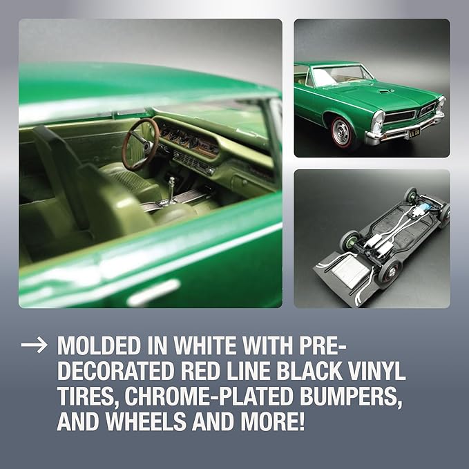 AMT 1965 Pontiac GTO Hardtop Craftsman Plus 1:25 Scale Model Kit