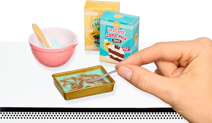 MGA's Miniverse Make It Mini from Scratch Series 2, Mini Collectibles, Mystery Blind Packaging, Miniature, DIY, Replica Food, Air Dry, NOT Edible, Collectors, Gifts, 8+