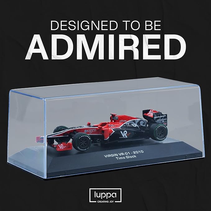 1:43 F1 Team VR01-2010 Collection Formula 1 Race # Model Inspired by Timo Glock Diecast Collectible Model