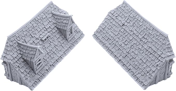 Perfectly Normal House by Printable Scenery, 3D Printed Tabletop RPG Scenery and Wargame Terrain 28mm Miniatures