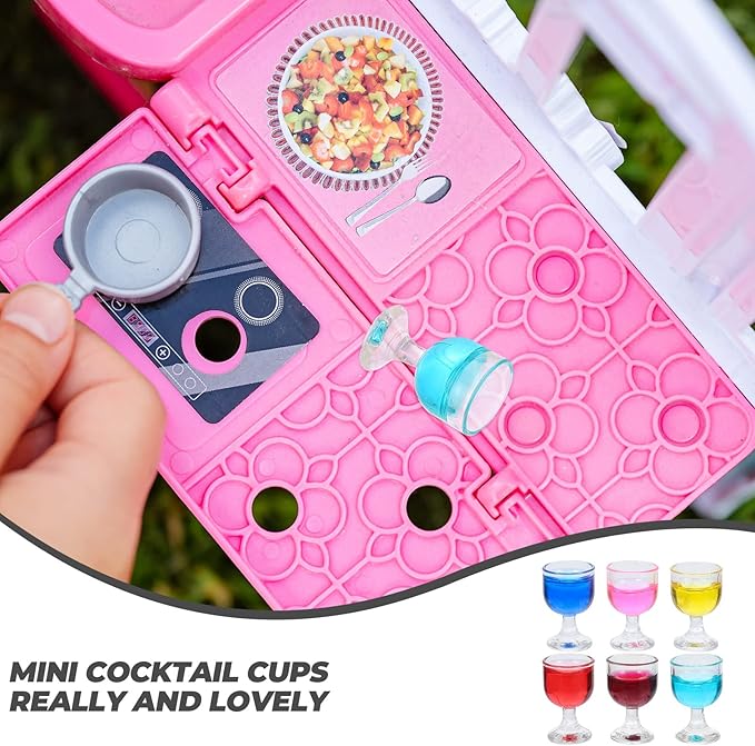SUPVOX 1:12 Wine Glasses Miniature Resin Mini Beer Cups Drinking Water Cups Model Dollhouse Ornament Kitchen Miniatures Accessories 12pcs