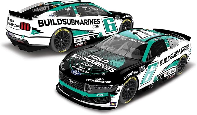 Lionel Racing Brad Keselowski 2025 BuildSubmarines.com No. 6 ARC 1:64 Scale HT Diecast Car