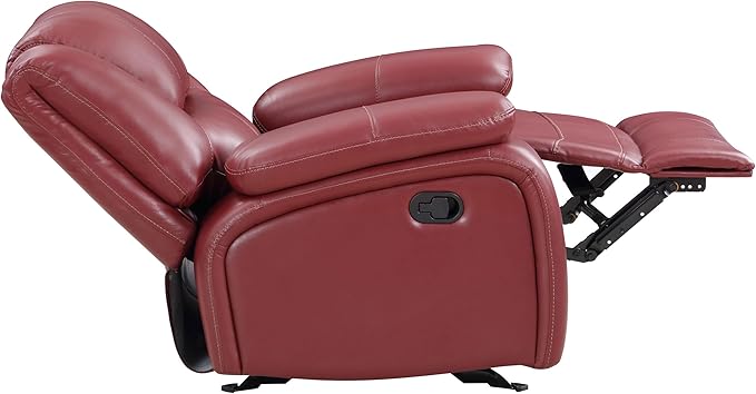 Coaster Home Furnishings Camila 3-Piece Upholstered Reclining Sofa Set Red 610241-S3