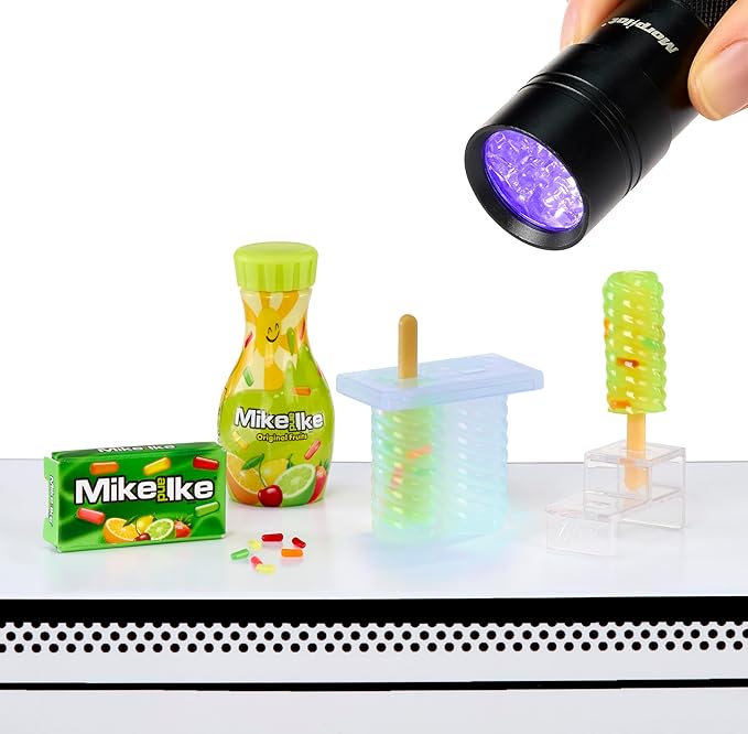 MGA's Miniverse Make It Mini Treats (6 Pack), Mini Collectibles - Mystery Blind Packaging, Candy Theme, DIY, Resin Play, Replica Food, NOT Edible, Collectors, Gift, 8+