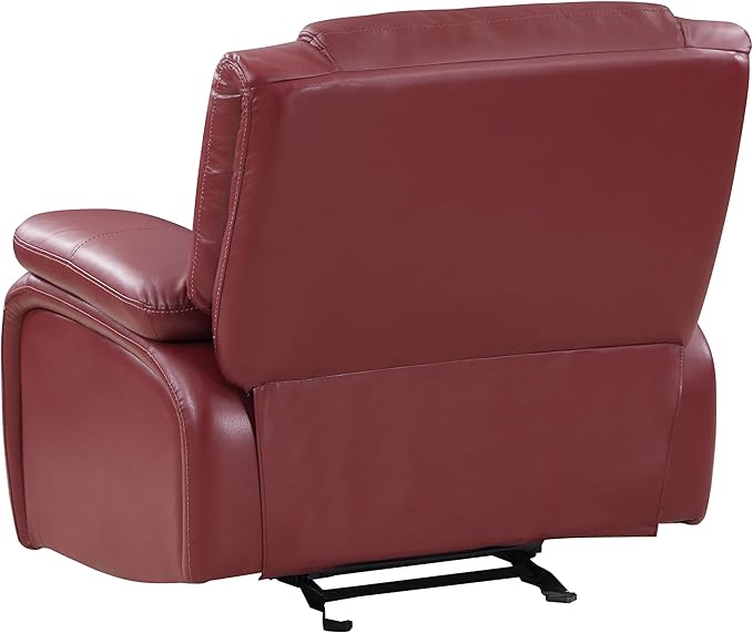 Coaster Home Furnishings Camila 3-Piece Upholstered Reclining Sofa Set Red 610241-S3