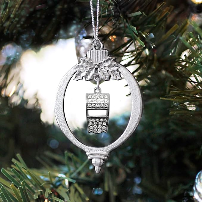 Inspired Silver - Whistle - Silver Christmas Ornament - Unique Charm Christmas Tree Ornament - Holiday Hanging Decoration