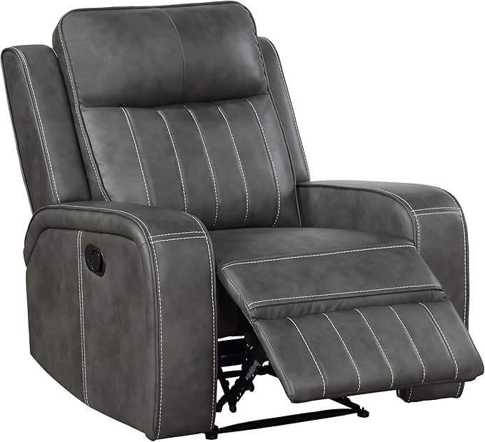 Coaster Home Furnishings Raelynn 3-Piece Upholstered Reclining Sofa Set Grey 603191-S3