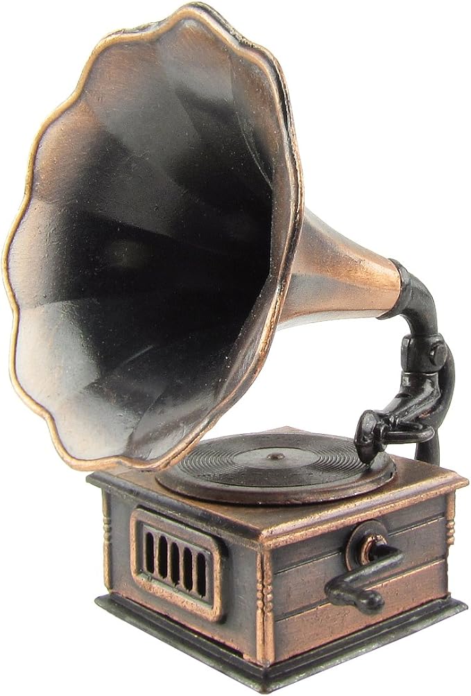 Treasure Gurus 1:12 Scale Miniature Phonograph Dollhouse Accessory Gramophone Pencil Sharpener