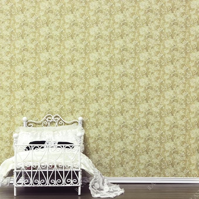 iLAND Originality Dollhouse Wallpaper 39 * 15.7 inch, Dollhouse Accessories on 1:12 Scale or 1:6 Scale (Flourish)
