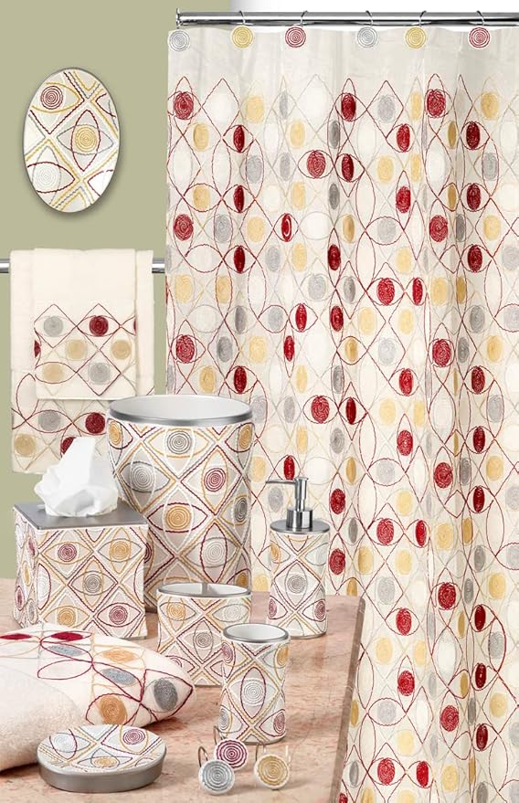 Zahari Home Sedona Modern Bathroom Towel Set - 3 Piece Luxury Towel Set - Beige