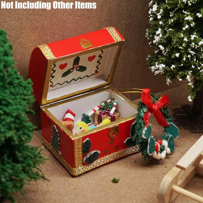 Odoria 1/12 Miniature Dollhouse Christmas Decoration Accessories