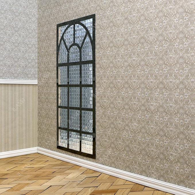 iLAND Originality Dollhouse Wallpaper 39 * 15.7 inch, Dollhouse Accessories on 1:12 Scale or 1:6 Scale (Poetic Elegance)