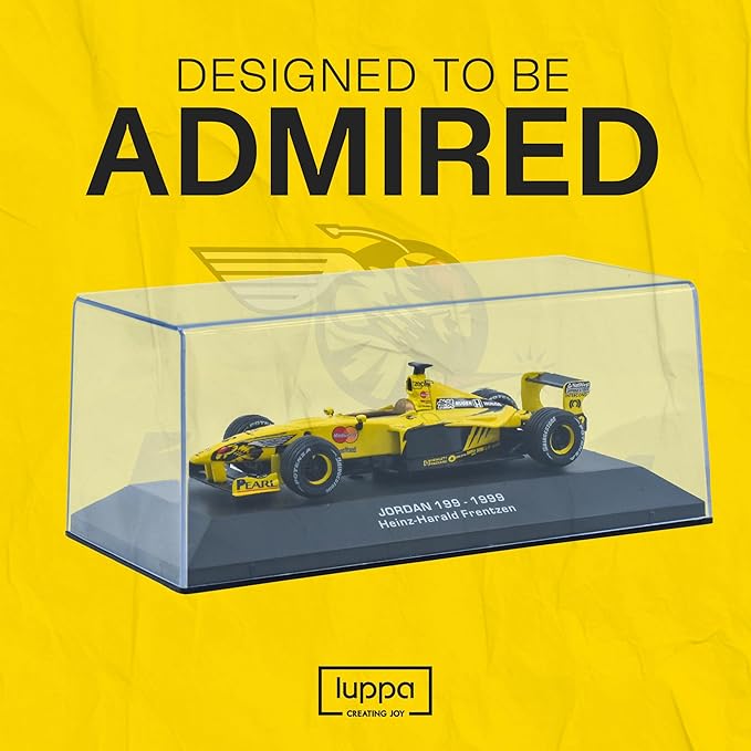 1:43 F1 Team Jordan 199-1999 Collection Formula 1 Race # Model Inspired by Heinz-Harald Frentzen Diecast Collectible Model