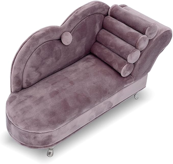 Yikko 1/6 Sofa Cushions for Dollhouse Living Room or Bedroom Decor, 12inch Dolls Accessories, Furniture for Blythe-Doll, Gift for Women Jewelry Box(A20-YC05)