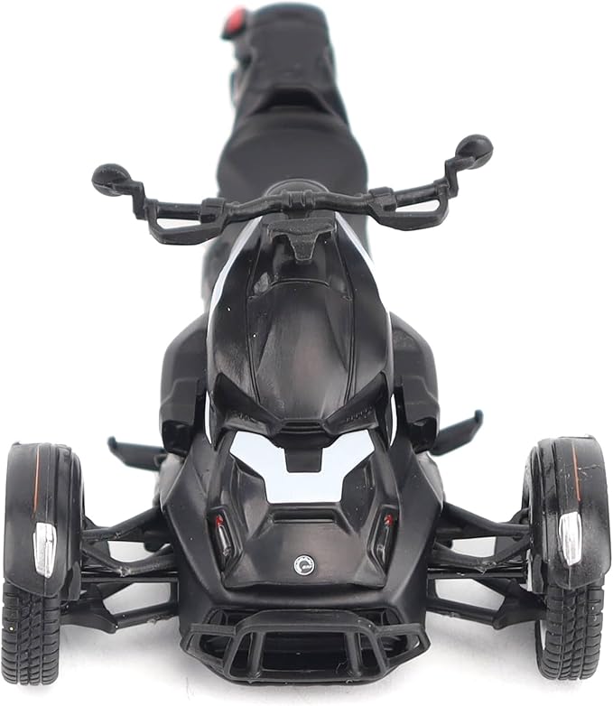 Diecast Masters BRP Bombardier Models 1:32 Scale Diecast Replica Can-Am Ryker Rally, Ghost Black | Item 60013