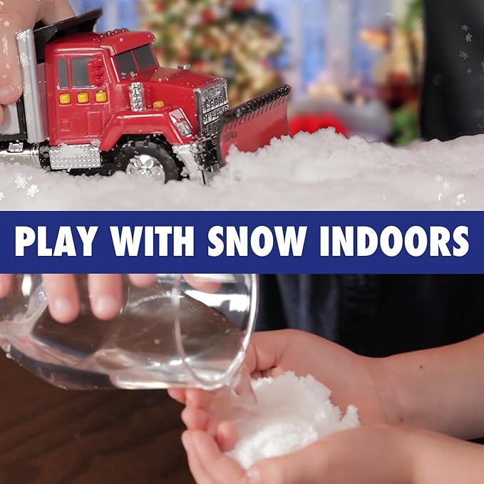 Snow in Seconds Jumbo Instant Snow Fake Artificial Snow (30 Gallon) As Seen on Shark Tank