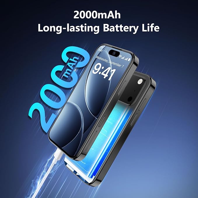 BLKE AIR Mini Phone 4G Unlocked 3+32GB Mini Smartphone with 3.7'' HD Touch Screen 2000mAh Battery Compact Backup World's Smallest Phone for Kids & Students GPS Dual SIM Face ID Black | 4G Unlocked 3+32GB