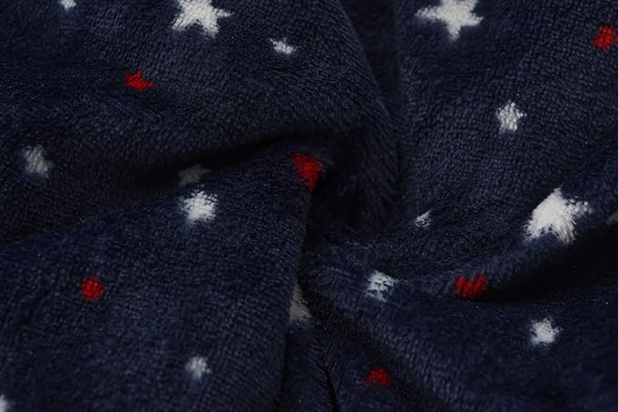 Boys Fleece Robe Hooded Toddler Soft Bathrobe Pajamas Sleepwear for Kids Girls 2-16 Years