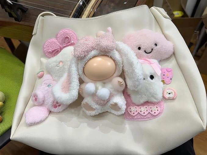 2026 New 17cm (6.7 inch) Fashion Doll Clothing Set. Cute Big-Eared Rabbit-one-Piece Suit. Perfect for Styling Your Fashion Doll