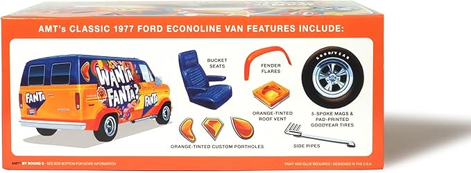 AMT 1977 Ford Custom Van Fanta