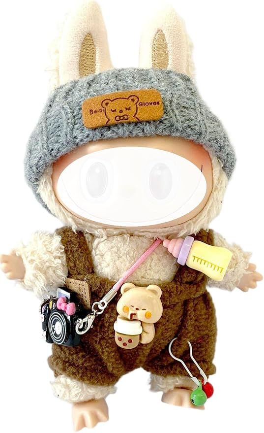 Clothes for LABUBU Doll (NO Doll),Outfit for LABUBU,Clothes Set for LABUBU Dress Up,Accessories for LABUBU (G)