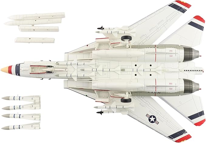 Hobby Master | 1:72 Scale Diecast Military Aircraft Replica | F-14A Bicentennial Scheme 159616, VF-124, 1976 | Model HA5259