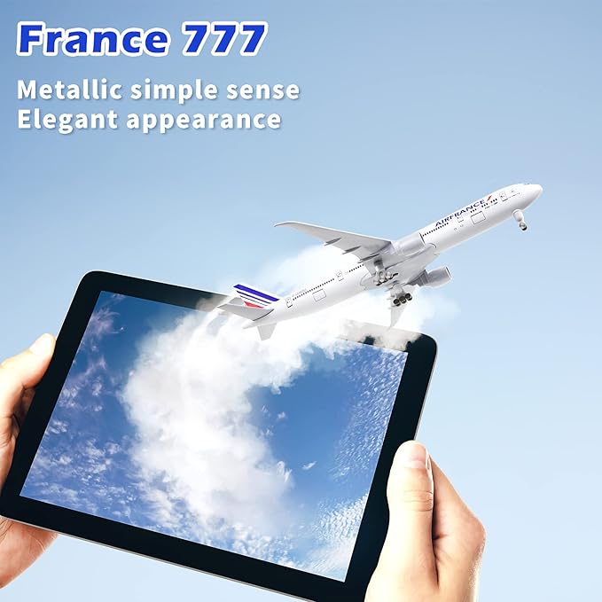 Lose Fun Park 1/300 Diecast Airplanes Model Airplane Air France Boeing 777 Plane Model for Collections & Gifts