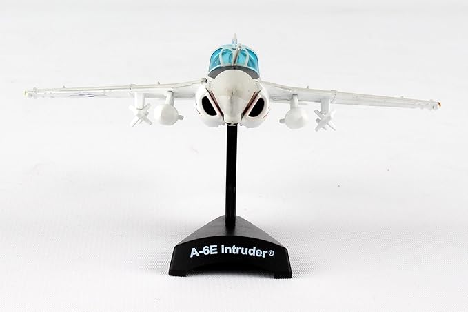 Daron Worldwide Trading Postage Stamp A-6 Intruder Va-52 Knightriders 1/14 Airplane Model