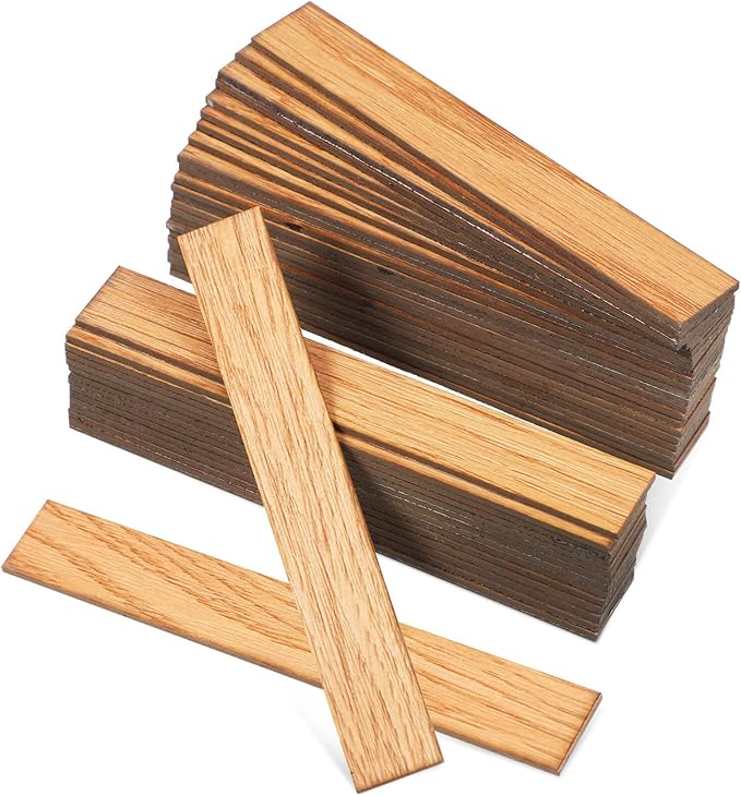 TOYANDONA 40pcs Miniature Dollhouse Flooring, Mini Floor Boards Self Adhesive Dollhouse Wood Flooring Peel and Stick for Dollhouse Accessories (Light Brown)