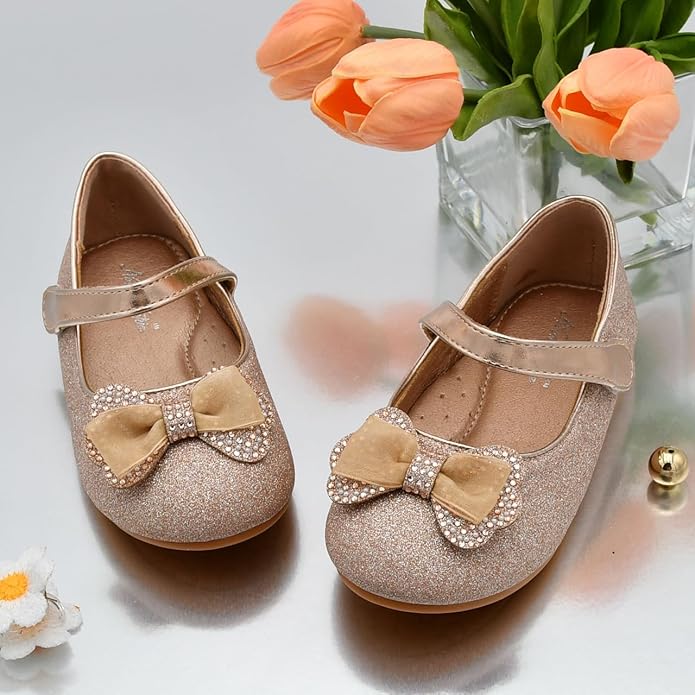 Nova Utopia Toddler Little Girls Ballet Flat Shoes