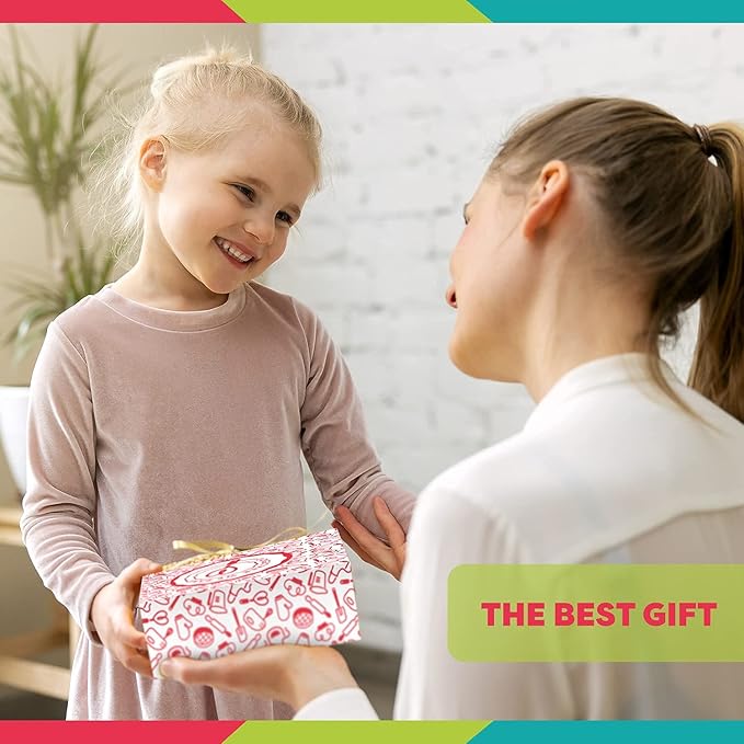 Baketivity Kids Baking Set, Meal Cooking Party Supply Kit for Teens, Real Fun Little Junior Chef Essential Kitchen Lessons, Includes Pre-Measured Ingredients (Kit +Hat & Apron, Pretty Petals)