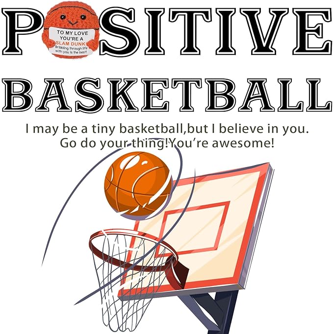 Zelaxeyi Handmade Crochet Basketball,Romantic Gift for Him or Her, Birthday Wedding Anniversary Present for Boyfriend Girlfriend Husband Wife, I Love You Love Gift for Couples Men Women