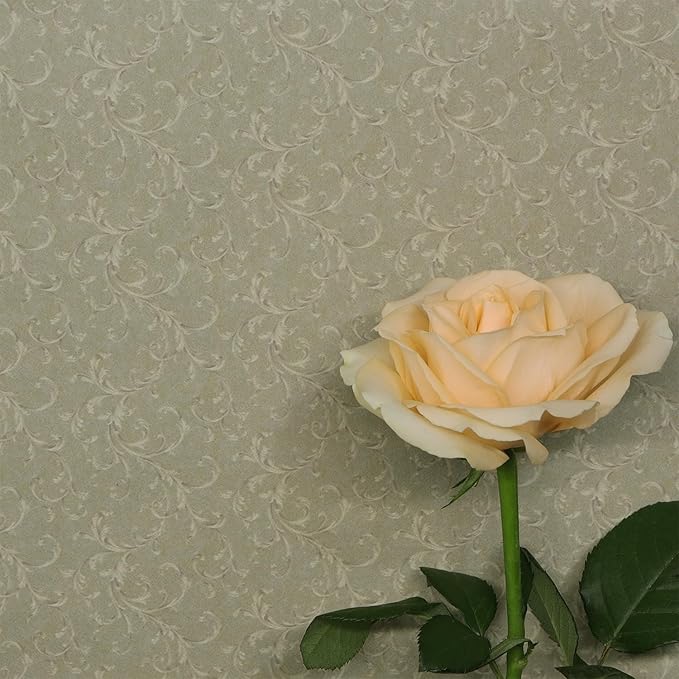 iLAND Originality Dollhouse Wallpaper 39 * 15.7 inch, Dollhouse Accessories on 1:12 Scale or 1:6 Scale (Eden)