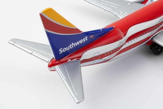 Daron Toy Airplane – Southwest Freedom One Livery – Die-Cast Metal Model Airplane with Plastic Parts, Officially Licensed Collectible Toy for Kids Ages 3+
