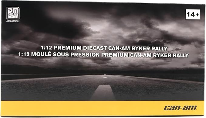 Diecast Masters BRP Bombardier Models 1:12 Scale Diecast Replica Can-Am Ryker Rally | Item 68001