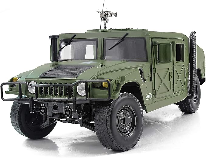 fisca 1/18 Scale Model Car Metal Diecast Military Armored Vehicle Battlefield Truck
