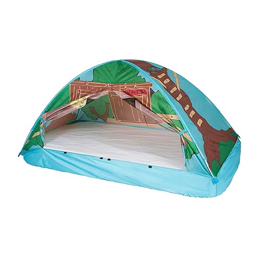 Pacific Play Tents 19790 Kids Tree House Bed Tent Playhouse - Twin Size