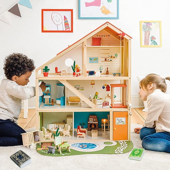 30 Pack 1:12 Scale Miniatures Dollhouse Books,Assorted Timeless Miniatures Books,Mini Books Dollhouse Decoration,Dollhouse Accessories Toy Supplies for Boys and Girls