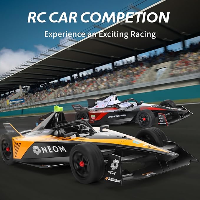 MIEBELY Remote Control Car - 1/14 Scale Authentic Licensed McLaren NEOM Formula Rc Race Car,2.4GHz 3.7V 500 mAh Toys, Racing Hobby Car Model Ideal Gifts for Adults Kids Boys Girls