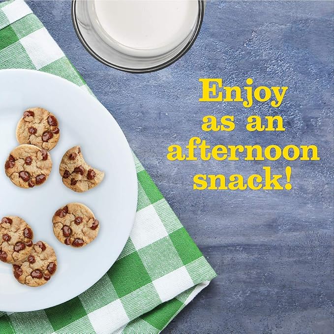 Annie's Organic Chocolate Chip Cookie Bites 10 Ct, 10.5 oz (Pack of 6)