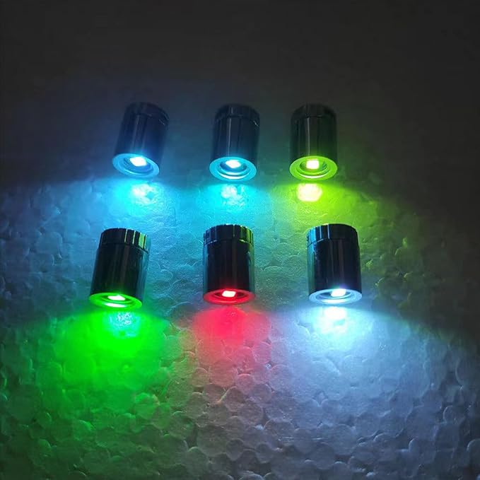 36 Pcs - Miniature Lights for Dollhouse,Miniature LED Lights for Handcraft,Mini Spot Light Battery Operated, Tiny Decoration Lights,LED for Balloons,Party Decoration (Cold White)