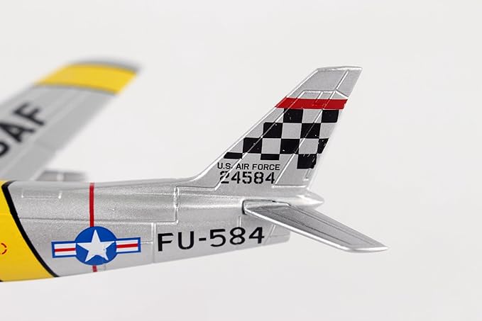 Daron Worldwide Trading Stamp F-86 Sabre Mig Mad Marine Jet