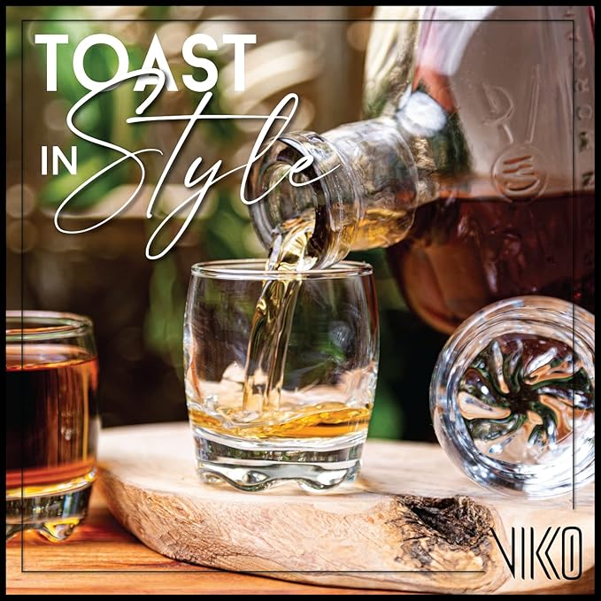 Vikko 2.75 Ounce Shot Glasses, Set of 12 Small Liquor and Spirit Glasses, Durable Tequila Bar Glasses For Alcohol and Espresso Shots, 12 Piece Shooter Glass Set