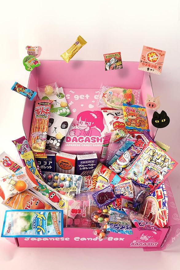 Japanese Candy Snack Assortment 55pcs BOX