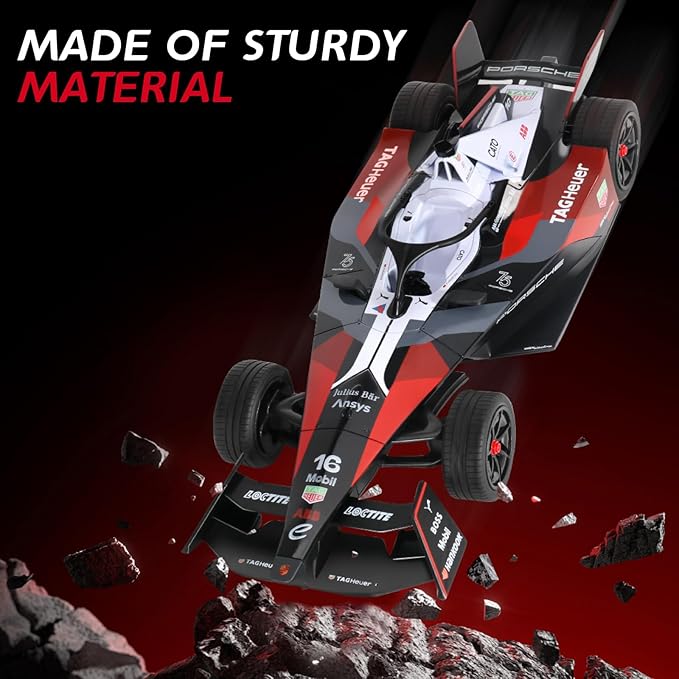 MIEBELY Remote Control Car - 1/14 Scale Authentic Licensed Porsche Formula Rc Race Car,2.4GHz 3.7V 500 mAh Toys, Racing Hobby Car Model Ideal Gifts for Adults Kids Boys Girls