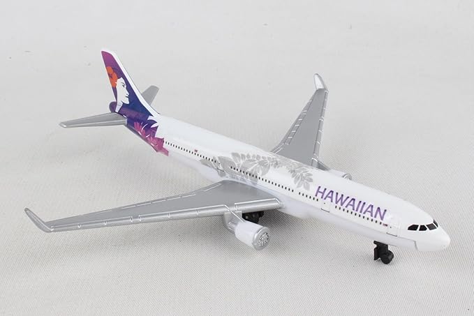 Daron Hawaiian Airlines Single Plane , White